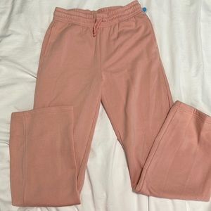 3/$20 NWT Light Pink Sweatpants Wide Leg Small